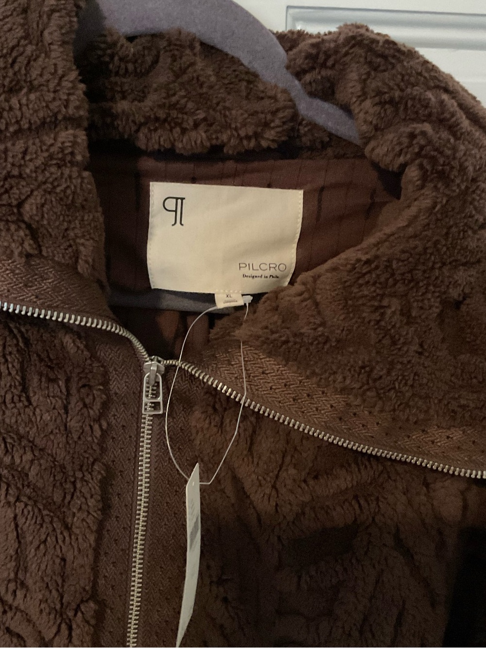 Anthropologie Pilcro Textured Faux Fur Jacket - Picture 2 of 6